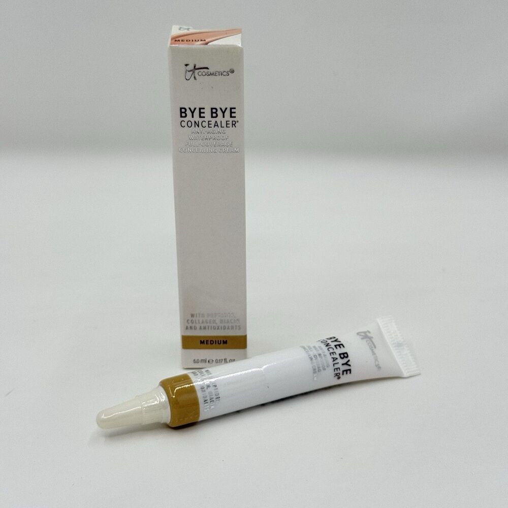 IT Cosmetics Bye Bye Under Eye Concealer Medium 0.17 oz New